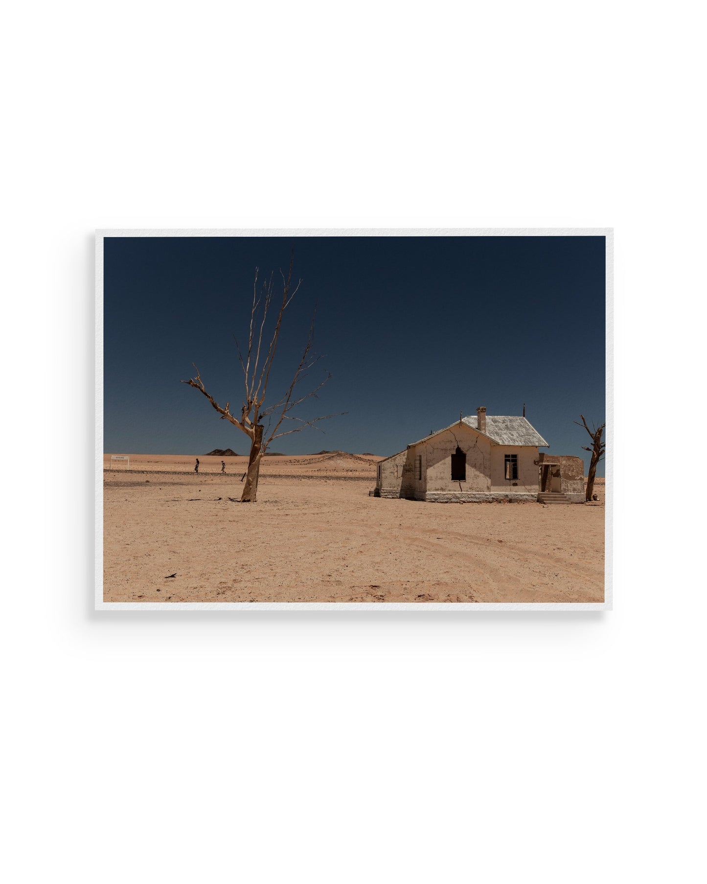 Fine-art print called Garub station from Kaj on the wall