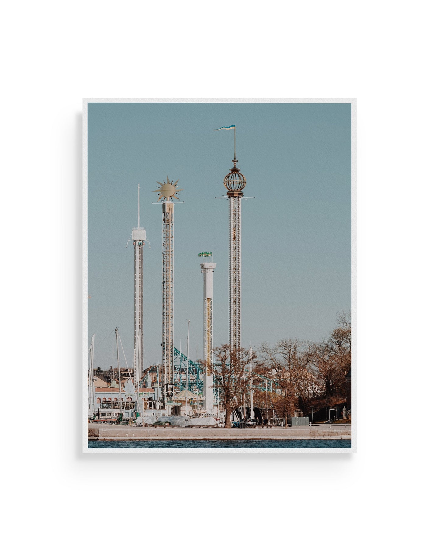 Fine-art print called Gröna Lund from Kaj on the wall