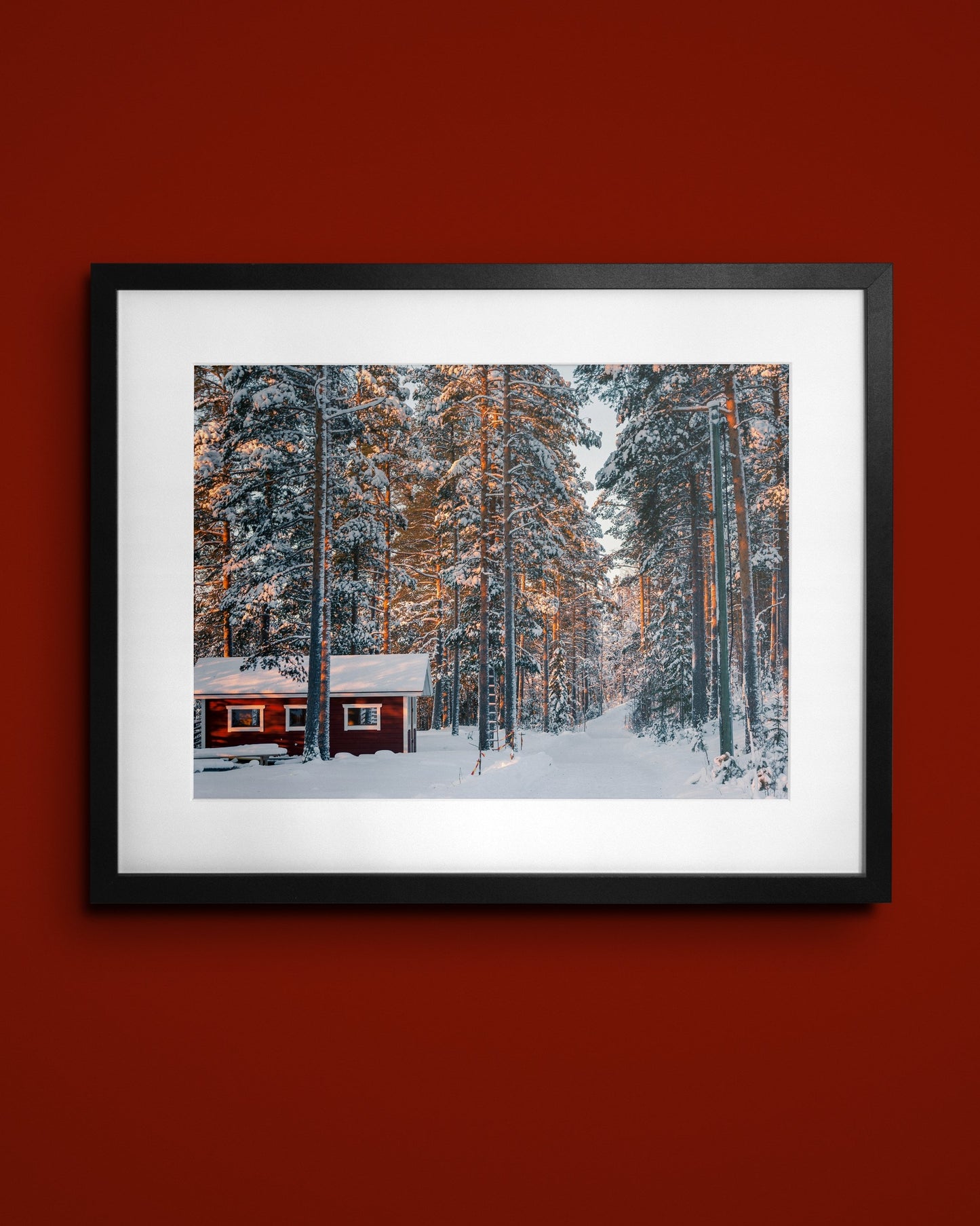 Fine-art print called Home away from home from Kaj on the wall