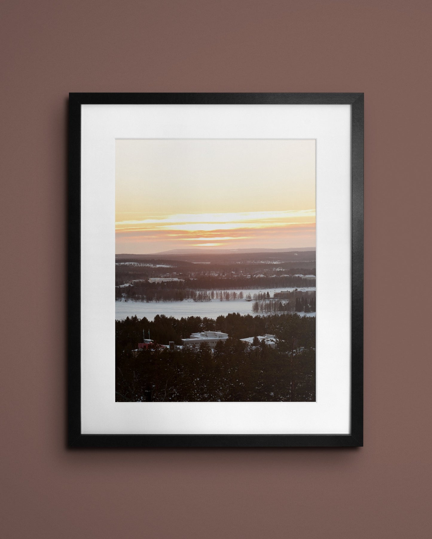 Fine-art print called Hyvää yötä, Rovaniemi from Kaj on the wall