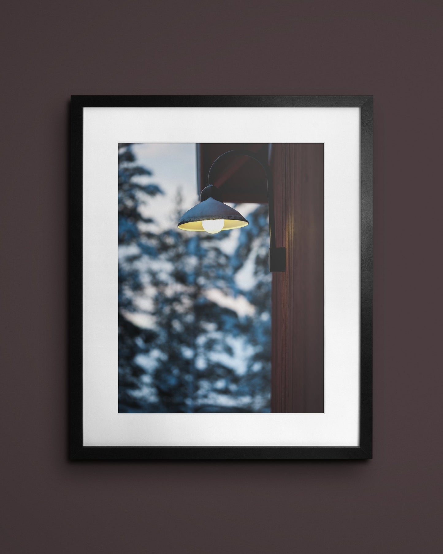 Fine-art print called Lights on from Kaj on the wall