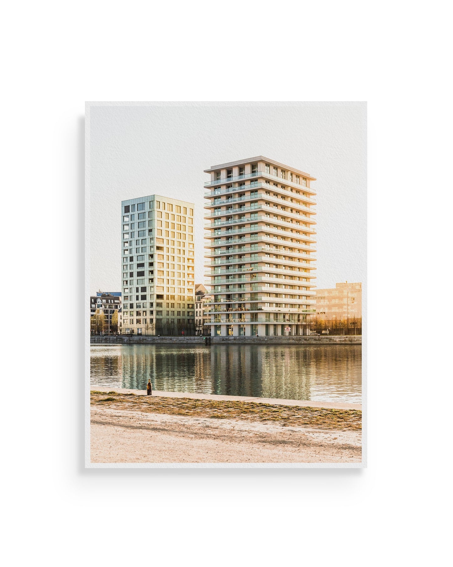 Fine-art print called Lockdown views from Kaj on the wall
