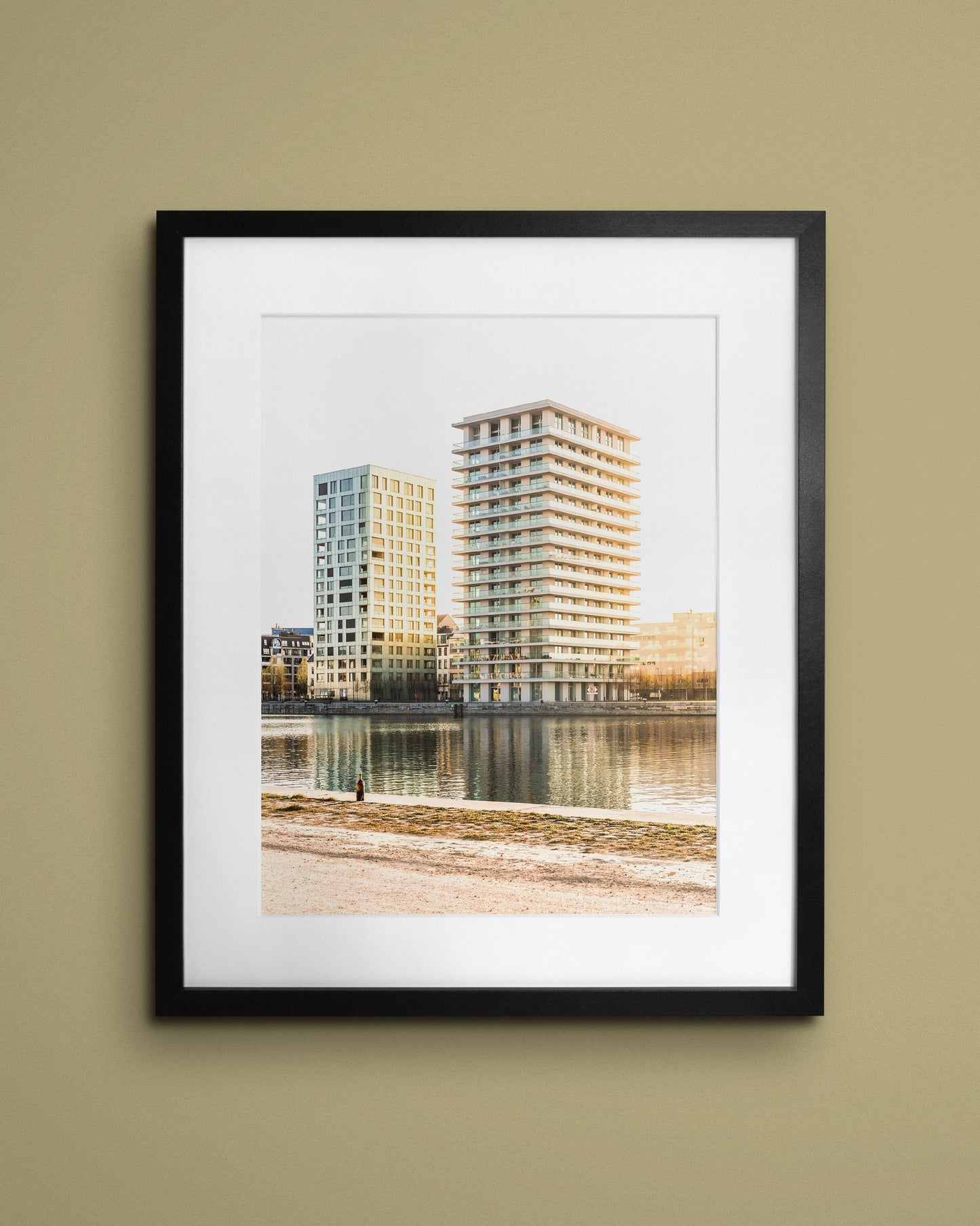 Fine-art print called Lockdown views from Kaj on the wall