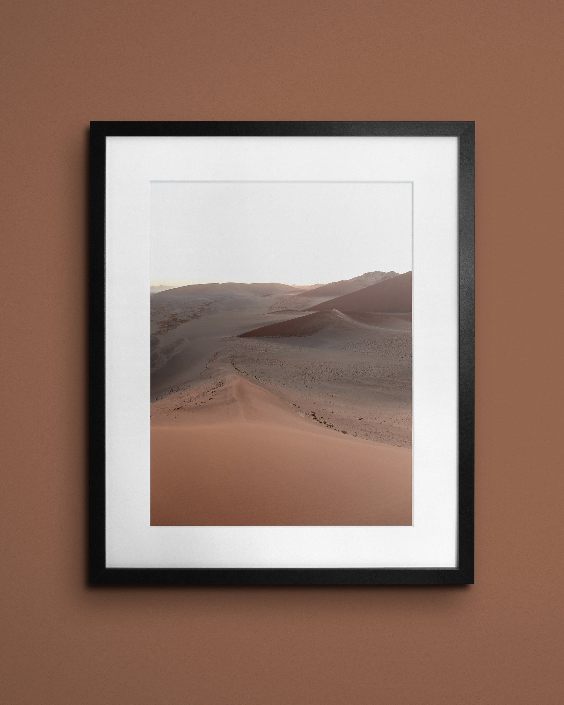 Fine-art print called Morning dune from Kaj on the wall