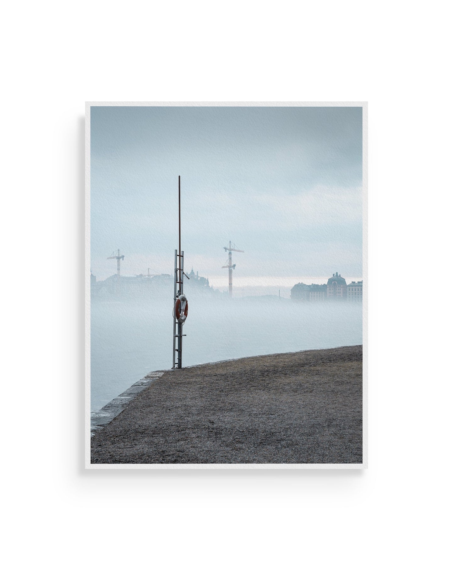 Fine-art print called Mystical city from Kaj on the wall