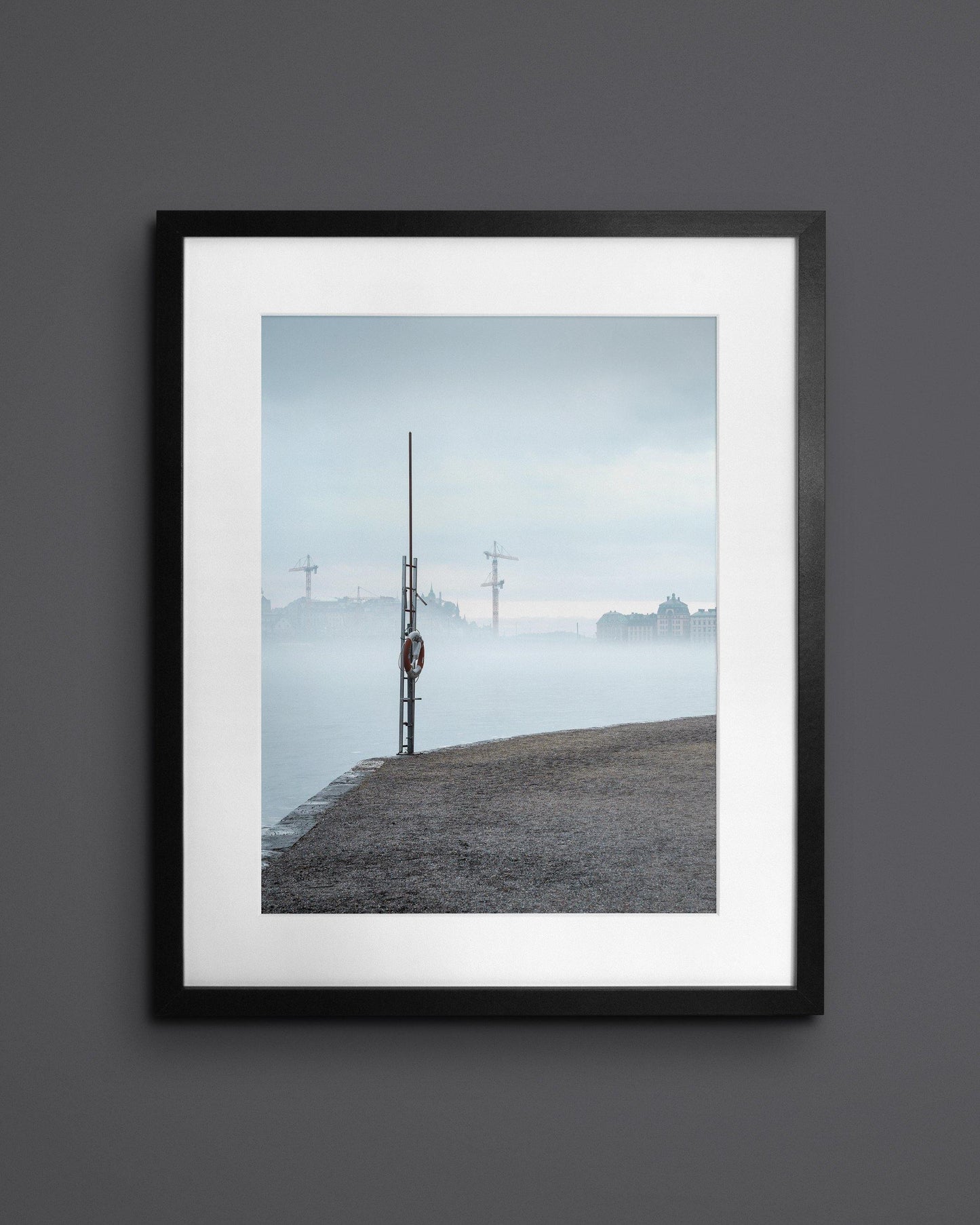 Fine-art print called Mystical city from Kaj on the wall