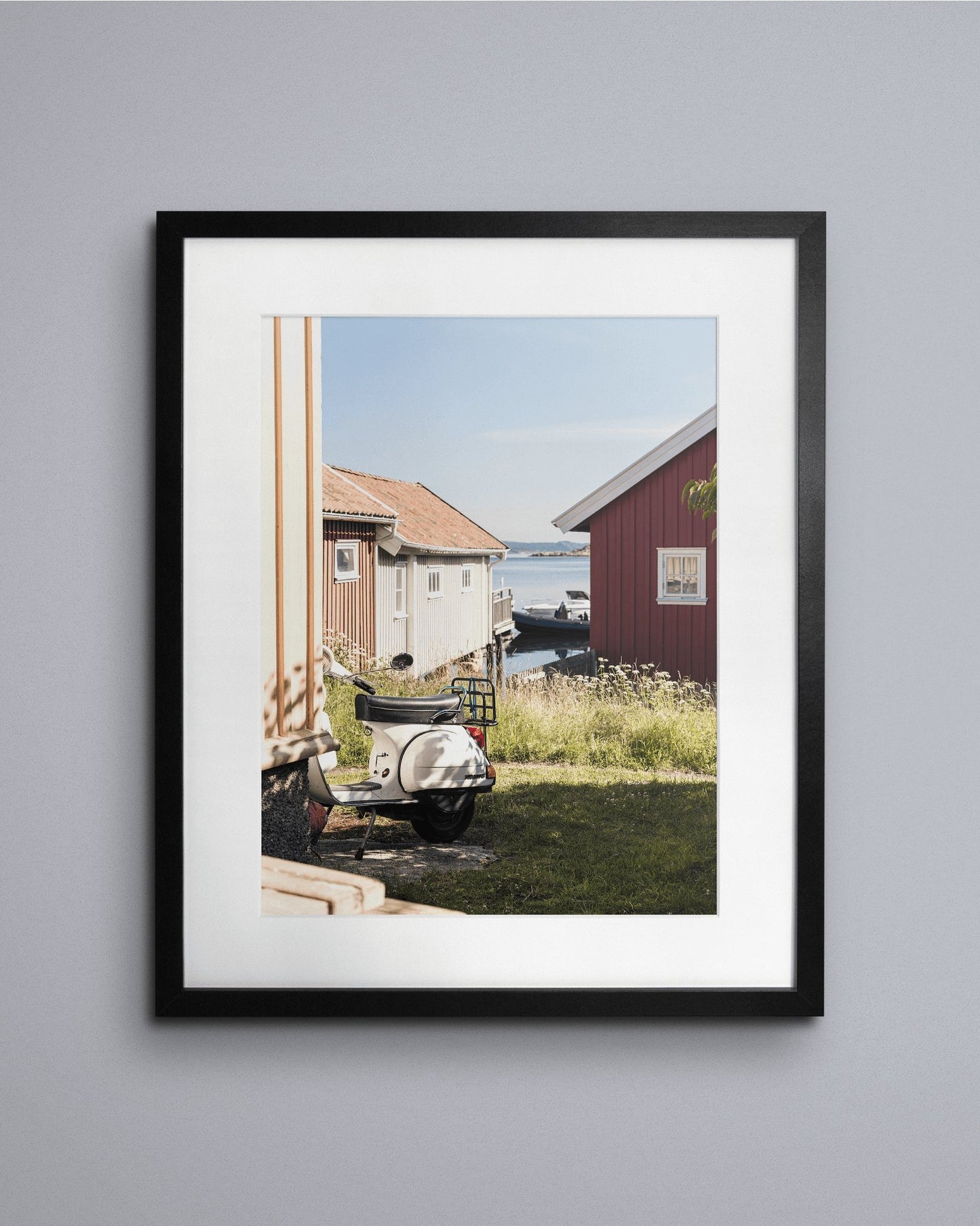Fine-art print called The Social Dip from Kaj on the wall