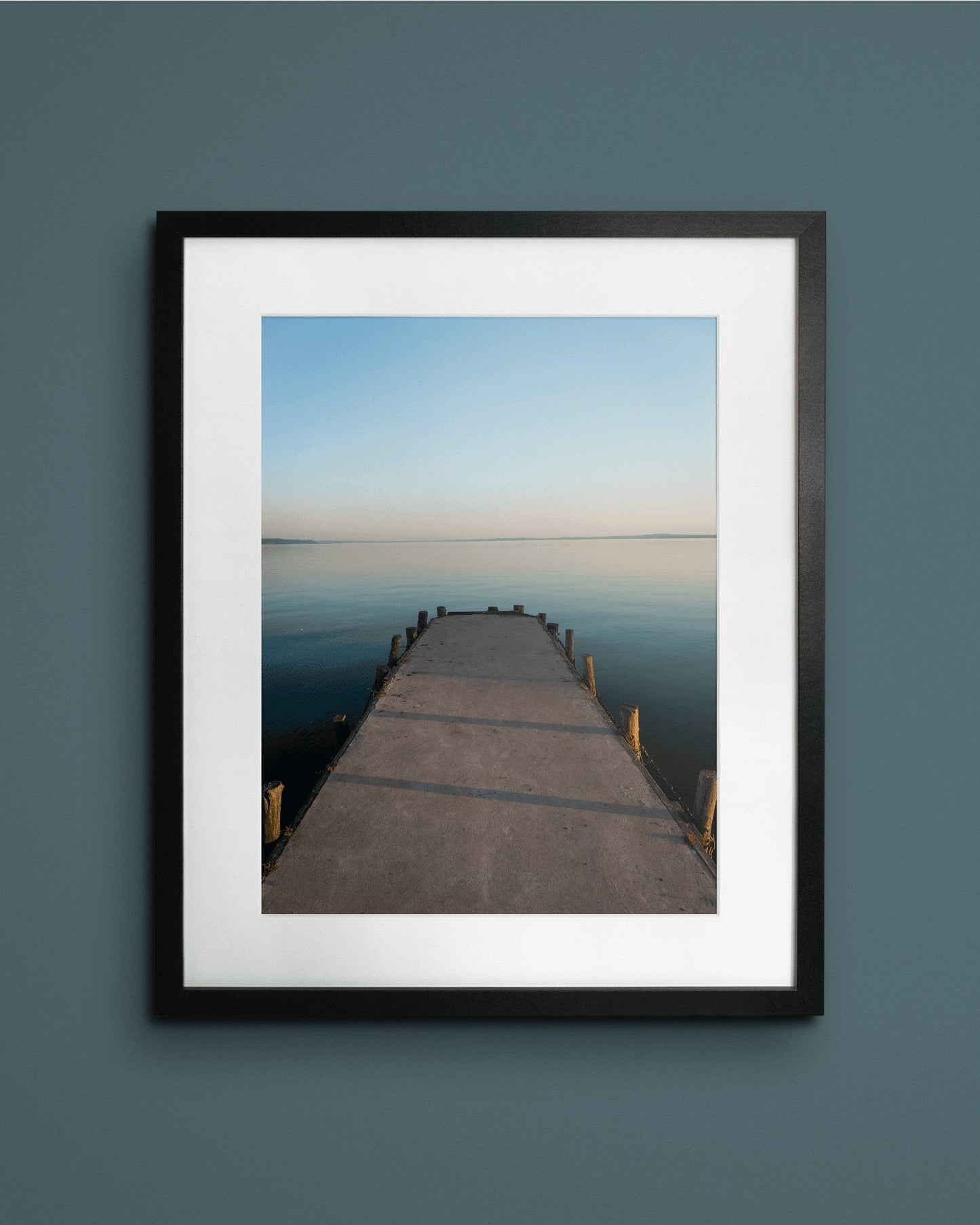 Fine-art print called Vätern sunset from Kaj on the wall